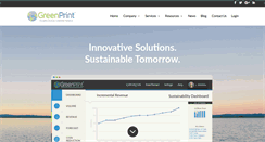 Desktop Screenshot of greenprintcorp.com